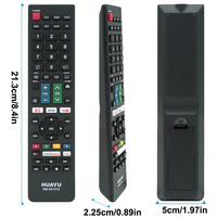 HUAYU Remplacement de la télécommande de la télévision infrarouge de vente RM-SH1516 chaude pour les téléviseurs intelligents Sharp