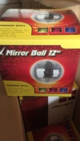 20cm 30cm 8 "12" Kits de fête Disco en ensemble complet Kit de fête boule de miroir Disco pour fête anniversaires enfants mariage boule de décoration de la maison