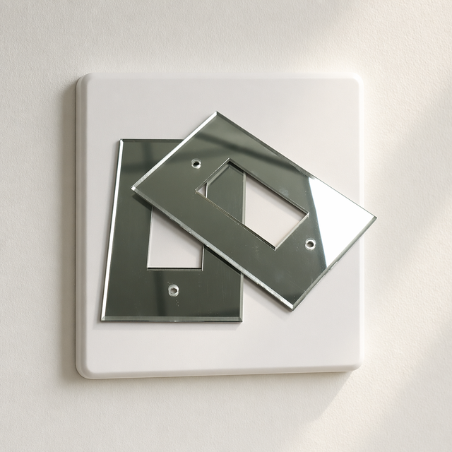 Decorator Wall Plate,mirror Light Switch Plate,plexiglass Outlet Cover or Light Switch Cover.