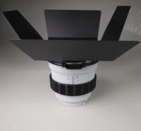 Lampes LED portables 200W 4x avec zoom arrière 10-45, support Bronco, volets en aluminium résistant à la chaleur, boîtier en nylon et lentille Fresnel en verre