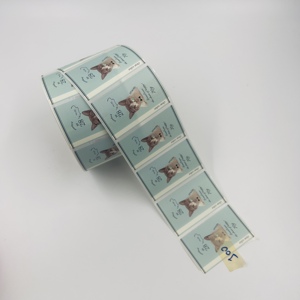 Custom Printed Logo Sticker Waterproof Self Adhesive Vinyl Roll Bottle Packaging Label Custom Stickers - Product Image 2