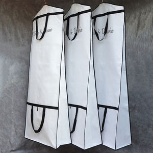 Housse de rangement pour vêtements de mariage avec logo personnalisé, anti-poussière, grande taille, en tissu non tissé INFFY Apparel Use - Product Image 3