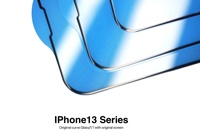 Weview 9H 2.5D Protecteur d'écran incurvé en verre trempé de qualité supérieure pour iPhone 13 14 Pro Machine de découpe de film protecteur
