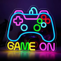 Insegne al Neon LED Personalizzate dal Produttore, Decorazione Murale, Illuminazione per Sala Giochi, Insegne Elettroniche in Acrilico, Insegna al Neon LED Personalizzata, Dropshipping