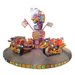 Nouvelle conception de jeux de carnaval de haute qualité manèges à sensations fortes autres produits de parc d'attractions en fibre de verre super voiture ennemi vente - Product Image 1