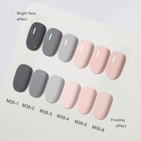 AILANUO Fournitures pour ongles en gros de Chine, Cartes de couleurs gratuites, Ensemble de vernis à ongles gel 6 couleurs, Conception OEM de votre propre marque, Vernis à ongles gel UV