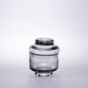 Frasco de vidrio de estilo moderno, transparente, vacío, adecuado para decoración del hogar, vaso para velas aromáticas - Product Image 6