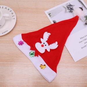 หมวกของขวัญคริสต์มาสลายการ์ตูนหมวกหมวกประดับศีรษะปาร์ตี้ประจำวันของใช้ในครัวเรือนของขวัญงานปาร์ตี้วันหยุดของใช้ในครัวเรือน - Product Image 5