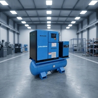 Compresseur d'air rotatif à vis industriel PM VSD 7,5/11/15/22/30/37/45/55/75 kW 10/15/20/30/40/50/60 HP 8/10/13/16 Bar