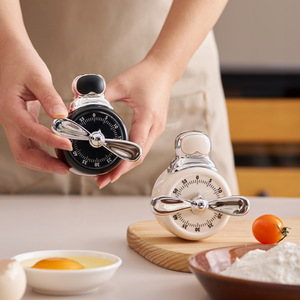 Minuteur chronographe de style pilote en ABS magnétique, pour cuisine, compte à rebours de cuisson, compact, avec alarme - Product Image 3