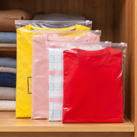 Sac d'emballage refermable en PE de haute qualité, imprimé sur mesure, réutilisable et durable pour chaussures/vêtements/chaussettes