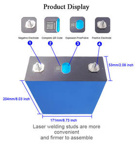 Güneş sistemi için 3.2v 280ah hibrid Aa şarj edilebilir <span class=keywords><strong>3.2</strong></span> 314ah güneş enerjisi lityum iyon batarya 12v hücre - Product Image 2
