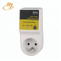 Dispositif de protection contre les surtensions HJ-2166/220V 16A, prise automatique de protection contre les surtensions et les sous-tensions, prise EU pour réfrigérateur, téléviseur