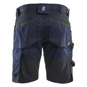 BLAKLADER - 175318328600C48 Craftsman shorts <b>stretch</b> Dark <b>navy</b> blue - EAN 7330509933848 WORK <b>TROUSERS</b> WORK SHORTS - Product Image 2