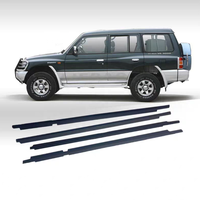 MB669117 MB669118 MB669825 MB669826 Joint d'étanchéité de porte et de fenêtre de rechange pour Mitsubishi Montero Pajero V43