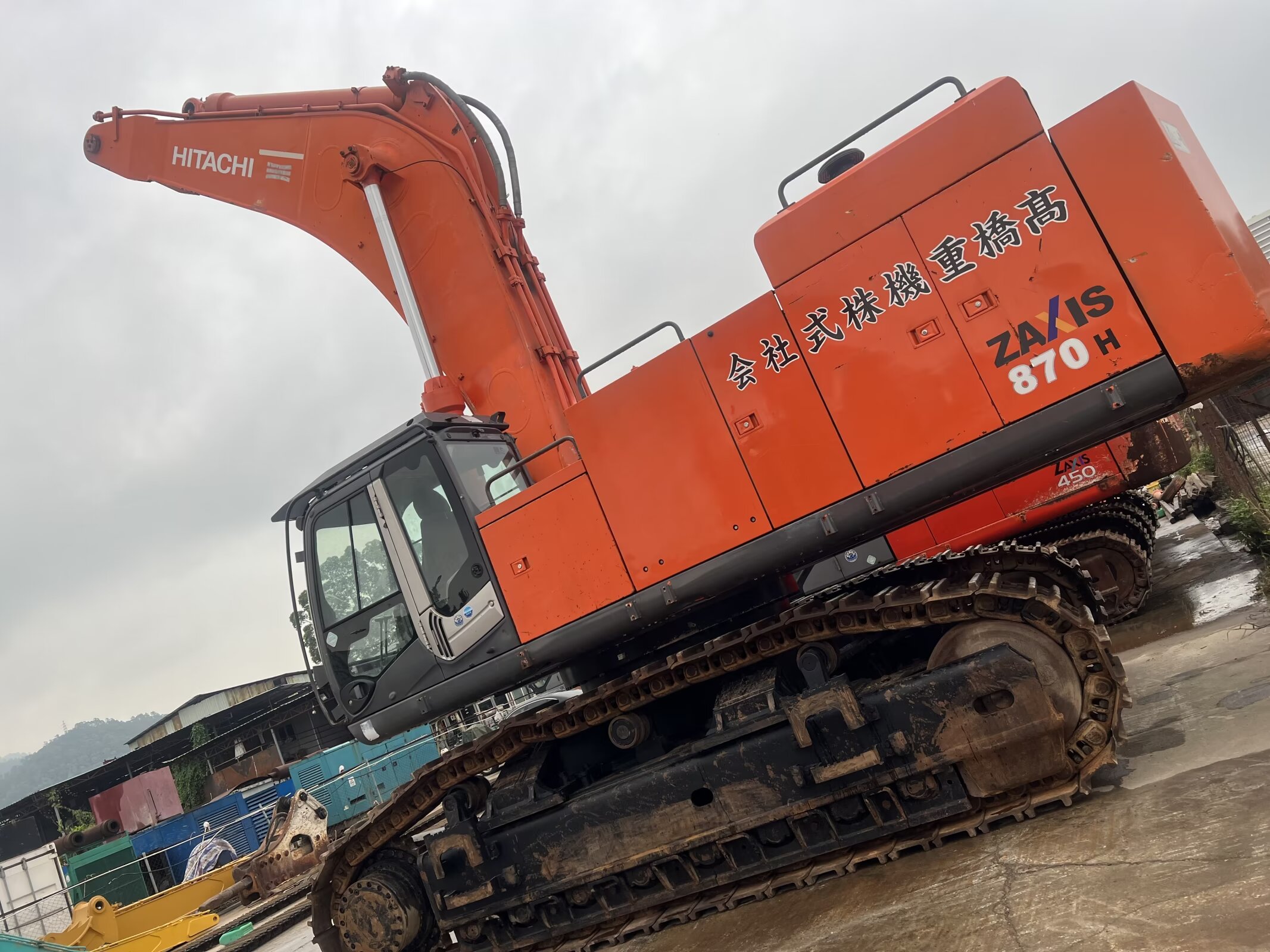 In Stock Japan Used Hitachi Excavator ZX450 Japanese-Made, Durable