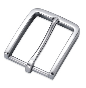 40mm fibbia in acciaio inox da uomo per la testa della cintura in metallo con fibbie fai da te decorazione artigianale manuale - Product Image 5
