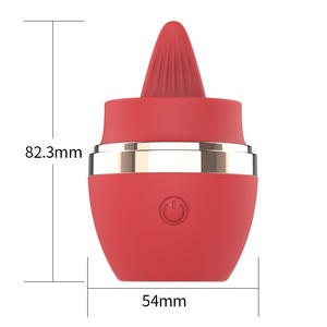 Cosméticos Masturbador Feminino Marido Esposa Flirt Adulto Sexo Vibração Massagem Stick Língua Lambendo para Ovo Atacado Vibradores - Product Image 5