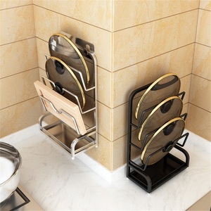 Toallero de Acero Inoxidable, Tipo de Pie, Impermeable, Estante de Almacenamiento para Encimera de Cocina, Doble Nivel, Diseño Moderno - Product Image 5