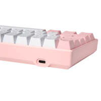 Vente en gros, 60% de touches thaï diy, ordinateur portable, jeu, clavier mécanique gamer, rvb, hotswap rose, clavier mécanique thaïlandais