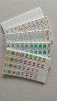 Jeu de Mahjong Américain Blanc à Vendre : Tuiles Colorées à Points et Caractères, en Acrylique, pour Jeu de Société Familial, OEM ODM