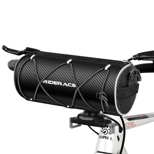 Bolsa Delantera para <span class=keywords><strong>Bicicleta</strong></span> RIDERACE, Multiusos, Impermeable, Gran Capacidad, <span class=keywords><strong>Mochila</strong></span> de Almacenamiento, Bolsa para Manillar de <span class=keywords><strong>Bicicleta</strong></span>, Bolsa para Tubo de <span class=keywords><strong>Cuadro</strong></span> de Ciclismo - Product Image 1