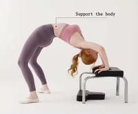 Tabouret inversé multifonctionnel pour le yoga, aide au yoga, chaise inversée pour le yoga, position tête en bas