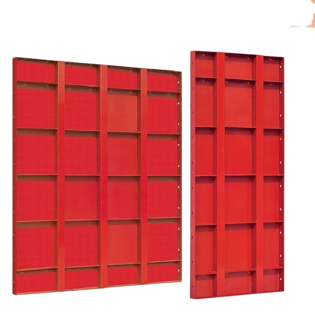 Modular Rectangular Metal Panels Slab Column Mold Frame Steel Formwork for Construction Concrete