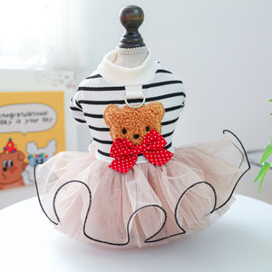Multiple Styles Pet <b>Clothes</b> Wedding Dress Fashion Sequin Skirt Pet Dogs <b>Cats</b> Dress Lace Princess Skirt Pet <b>Clothes</b> Dog Dresses - Product Image 1