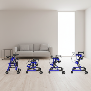 Lower Limb Rehabilitation Upright Walker Assisted Standing Training Mobility Walking Aids Gait <b>Trainer</b> for Cerebral Palsy People - Product Image 3