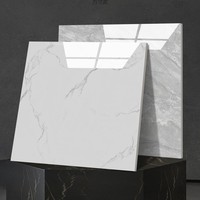 Baldosas esmaltadas pulidas brillantes de mármol porcelánico 600 por 600