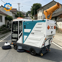 Machine de nettoyage des feuilles et de la poussière pour les trottoirs des parcs municipaux ROD, balayeuse électrique pour routes