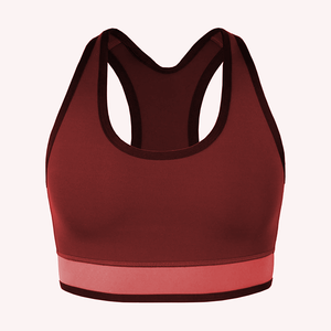 Soutiens-gorge de sport sans coutures en tissu extensible doux et respirant pour le yoga, la gym et la vente en gros - Product Image 5