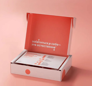 Phổ biến giấy satin Hộp quà tặng bao bì các tông tùy chỉnh hộp màu hồng gấp từ hộp giấy - Product Image 6