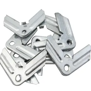 Galvanizado chapa de metal que carimba flange TDF duto de ar de aço canto