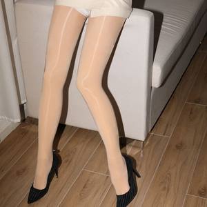 महिलाओं के लिए चमकदार पेंटीहोज ऊनी कमर को मोटा करने के लिए शीयर चड्डी तेल शिमर चड्डी अल्ट्रा सिल्की जोड़ें - Product Image 3