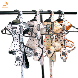 Conjunto de Coleira e Guia Personalizados com Logotipo, Coleira e Guia Ajustáveis e Acolchoadas de Luxo para Cães - Product Image 2