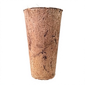Vigifarm Insert de pot de fleurs circulaire en fibre de coco biodégradable, durable et écologique pour ferme - Product Image 1