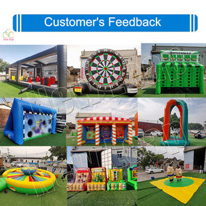 Многофункциональная напольная надувная футбольная Арена баскетбольная Арена Спортивная надувная площадка - Product Image 5