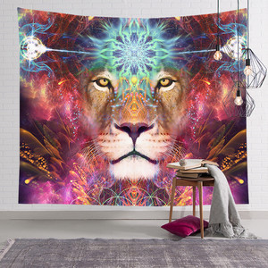 Grosir Chakra Permadani Psychedelic Permadani India Mandala Buddha Wall Hanging Permadani - Product Image 5