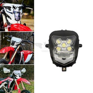 Phare universel LED pour motos Honda, Motocross, lumière blanche, CRF450L, CRF450XR 2019 — 2020, CRF450, XR, <span class=keywords><strong>CRF</strong></span> <span class=keywords><strong>450</strong></span> <span class=keywords><strong>L</strong></span> - Product Image 3