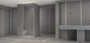 2 * 2ft 20mm dày màu xanh xi măng không thấm nước phòng tắm Hội Đồng Quản trị xây dựng bọt Hội Đồng Quản trị cách nhiệt tường XPS bảng gạch backer Hội Đồng Quản Trị - Product Image 6