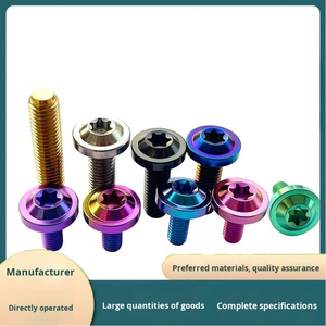 Tornillos Torx de Cabeza de Disco con Recubrimiento de Zinc y Aleación de Titanio para Modificación de Motocicletas, <span class=keywords><strong>TJM</strong></span> Directo de Fábrica, M4/M5, 40 mm, 30 mm, Medida Métrica - Product Image 2