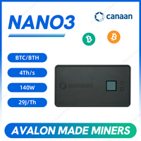 Miner Bitcoin ASIC Harsh Canaan Avalon Nano3 Nano3S 4 6T 140W silencieux pour usage domestique ou professionnel, minage solo