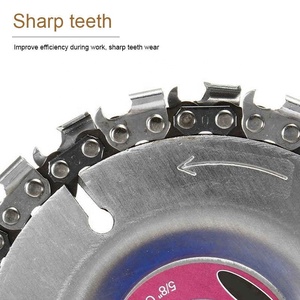 Madeira Carving Disc <span class=keywords><strong>Grinder</strong></span> Cadeia de Disco de Escultura em Madeira Disco para Uso Com 4 "ou 4-1/2" Angle Grinders Power Tool Accessoires Novo - Product Image 4