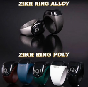 Bague connectée musulmane intelligente <span class=keywords><strong>pour</strong></span> le Zikr et le Tasbih, avec fonction de compteur, <span class=keywords><strong>Qibla</strong></span>, horloge Azan et alarme de l'aube, avec étui - Product Image 2