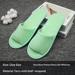 Pantuflas Desechables para Hotel, Personalizadas para Hostal, Suelas Antideslizantes Reforzadas, Material de Lino, Logotipo Personalizado para Hostelería - Product Image 4