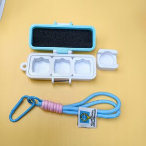 Fashion Billiard Chalk Holder, Round Hexagonal Square <b>Pool</b> Chalk Case Portable Chalk Storage Bag, Premium <b>Pool</b> Cue <b>Accessory</b> - Product Image 4
