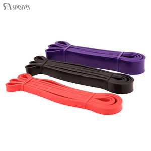 Bán Buôn 2080Mm <span class=keywords><strong>Latex</strong></span> 4.5Mm Dày Đàn Hồi Vòng Ban Nhạc Cho Tập Luyện Biểu Tượng Tùy Chỉnh Tập Thể Dục Tập Thể Dục Hỗ Trợ Pull-up Sức Đề Kháng - Product Image 6