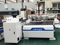 Machine à bois CNC multi-broches à quatre têtes